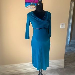 Gap Maternity cowl neck dress